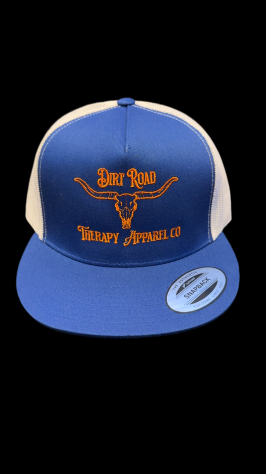 Longhorn orange and blue