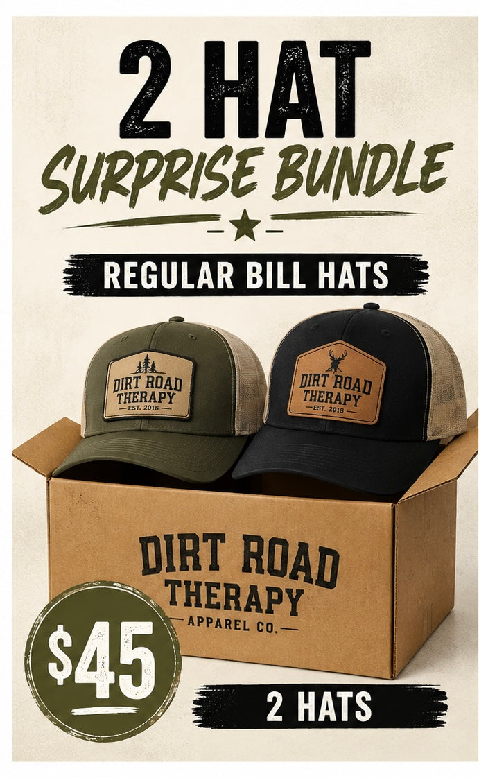 2 Hat Surprise Bundle – Regular Bill Hats | Dirt Road Therapy