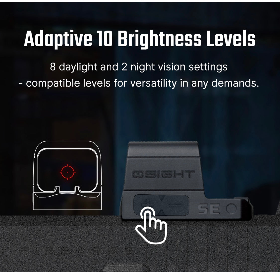 Osight SE Enclosed Red dot sight