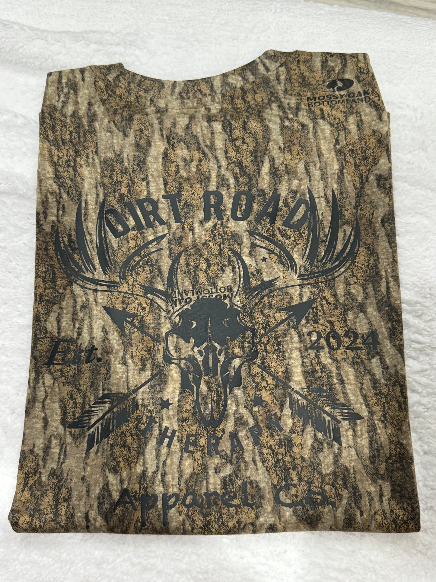 Dirt Road Therapy Apparel Mossy Oak Tshirt