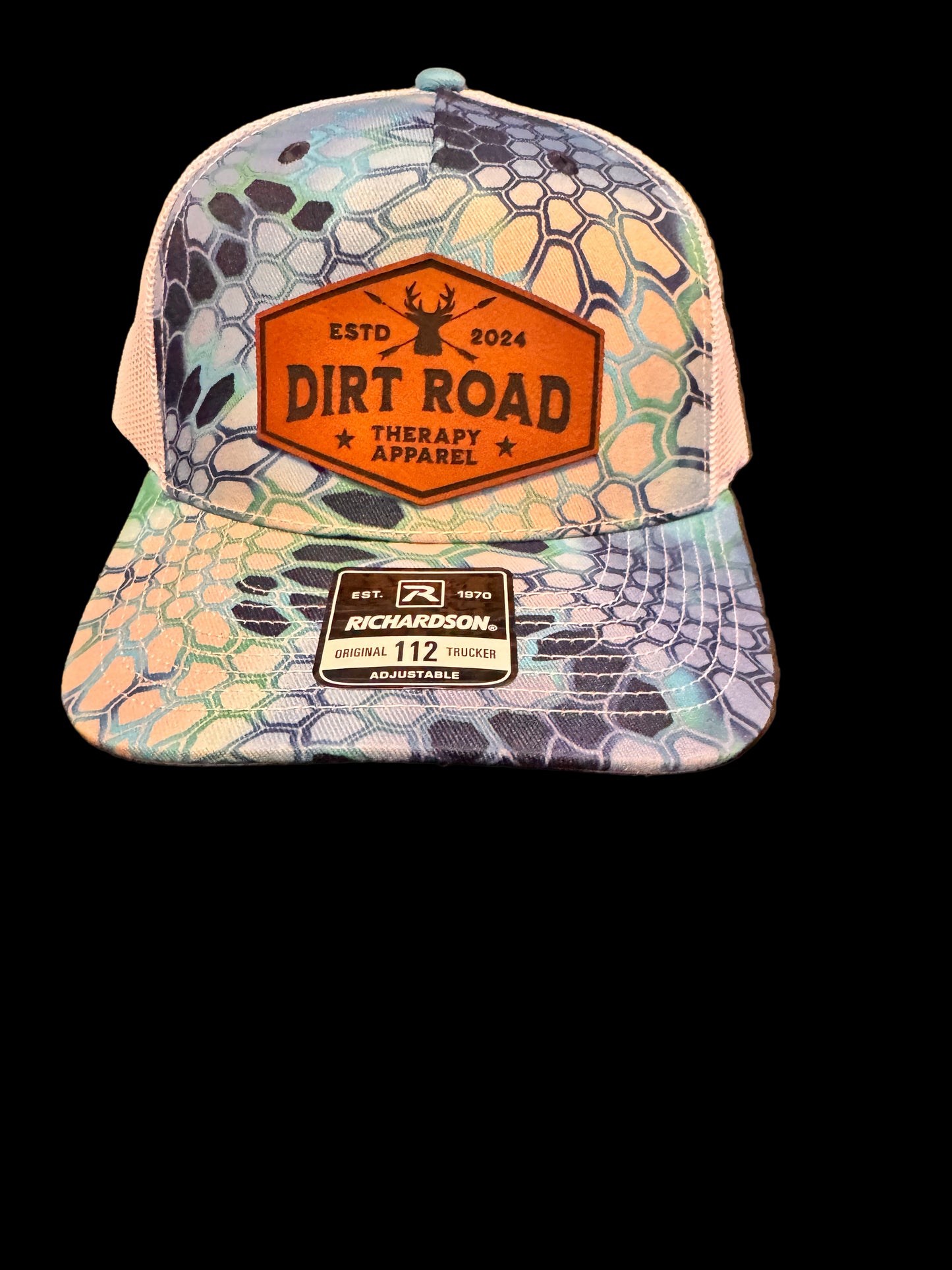 Rawhide patch kryptek camo Richardson 112 hat