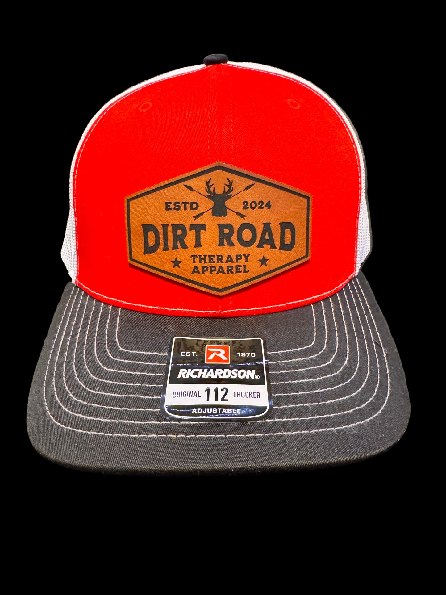 Rawhide patch Richardson 112 trucker hat