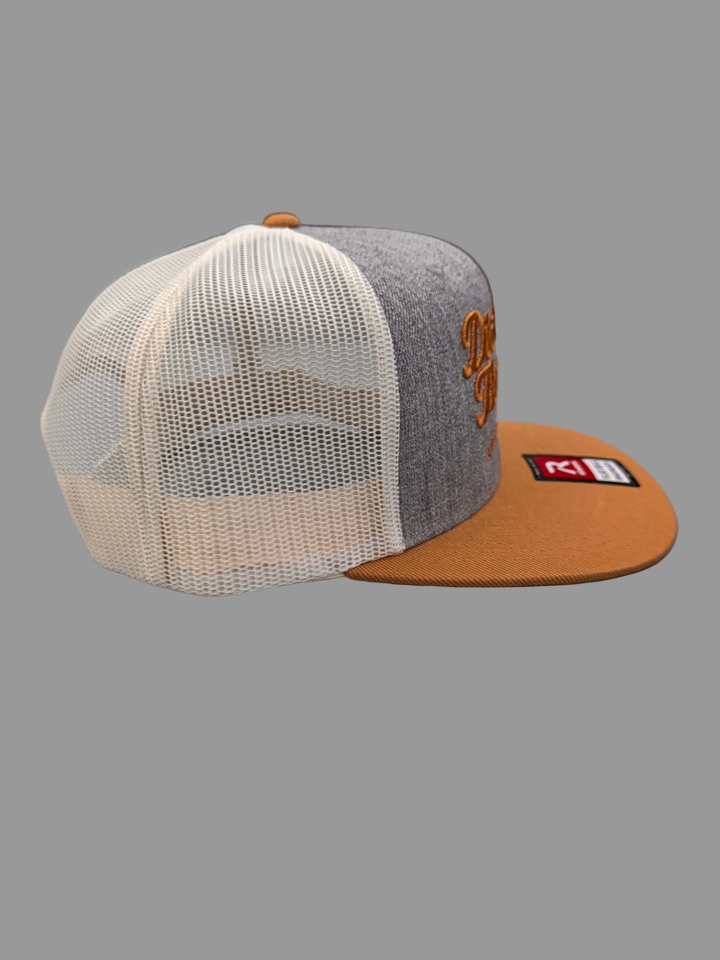 Embroidered Dirt Road Therapy Apparel Flat bill snap back