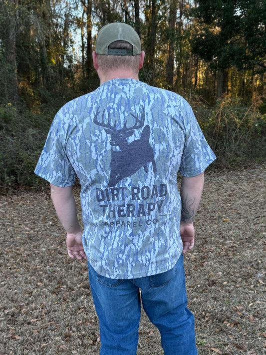 Washed bottomland buck t shirt