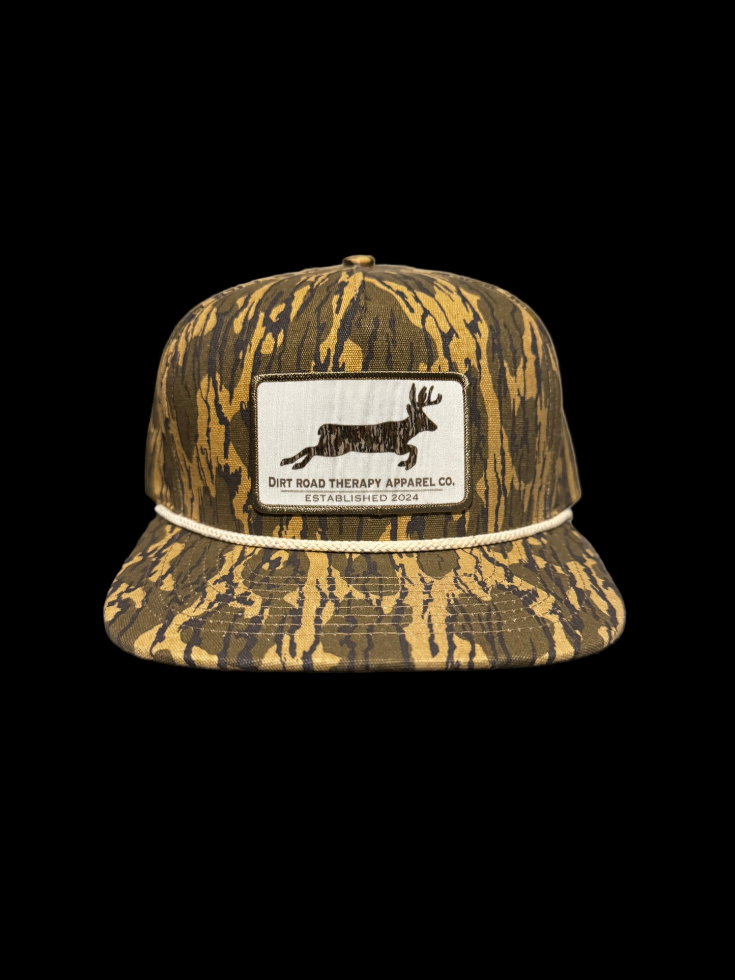 Faded bottomland rope hat