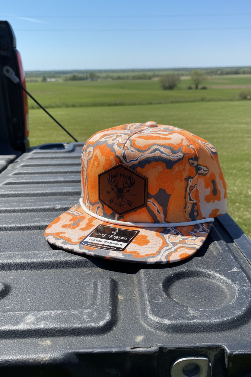 TN Border Camo rope hat