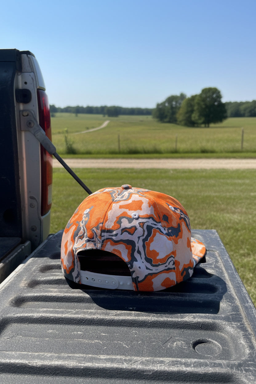 TN Border Camo rope hat