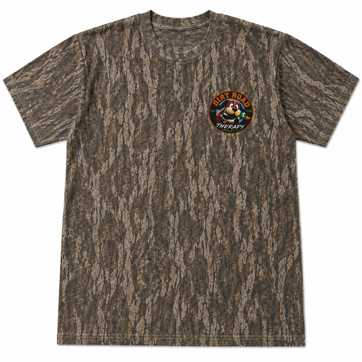 Dirt Road Therapy Apparel Co. Camo Pixel Graphic Youth T-Shirt