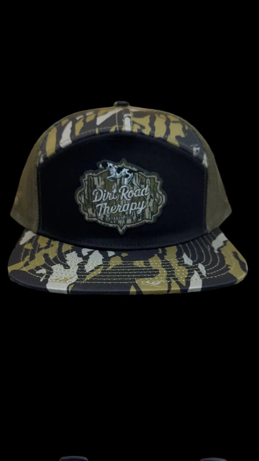The Bradford | Old Tree Bark Camo Flat Bill Hat | Dirt Road Therapy