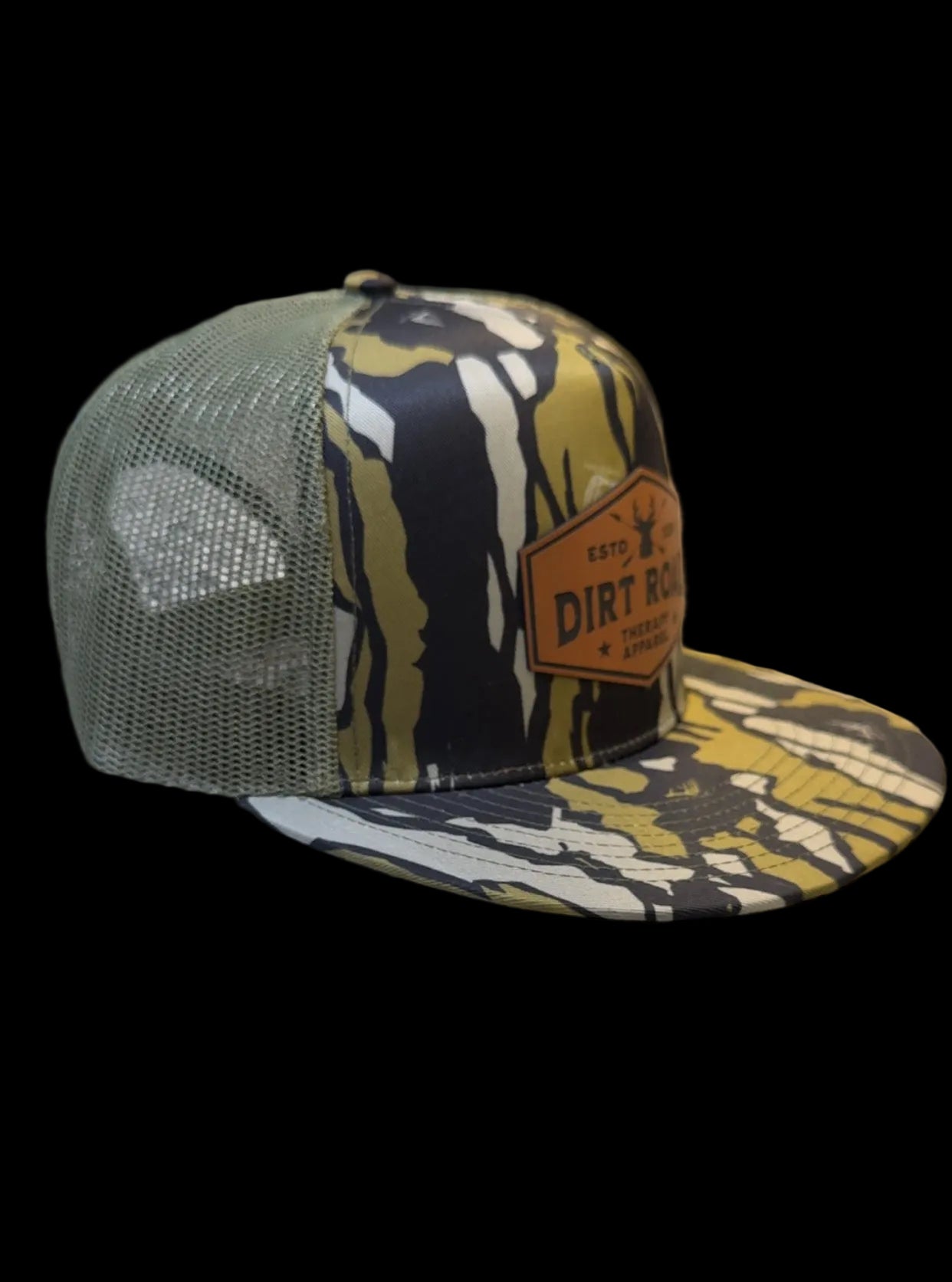 Old tree bark camo 5 panel