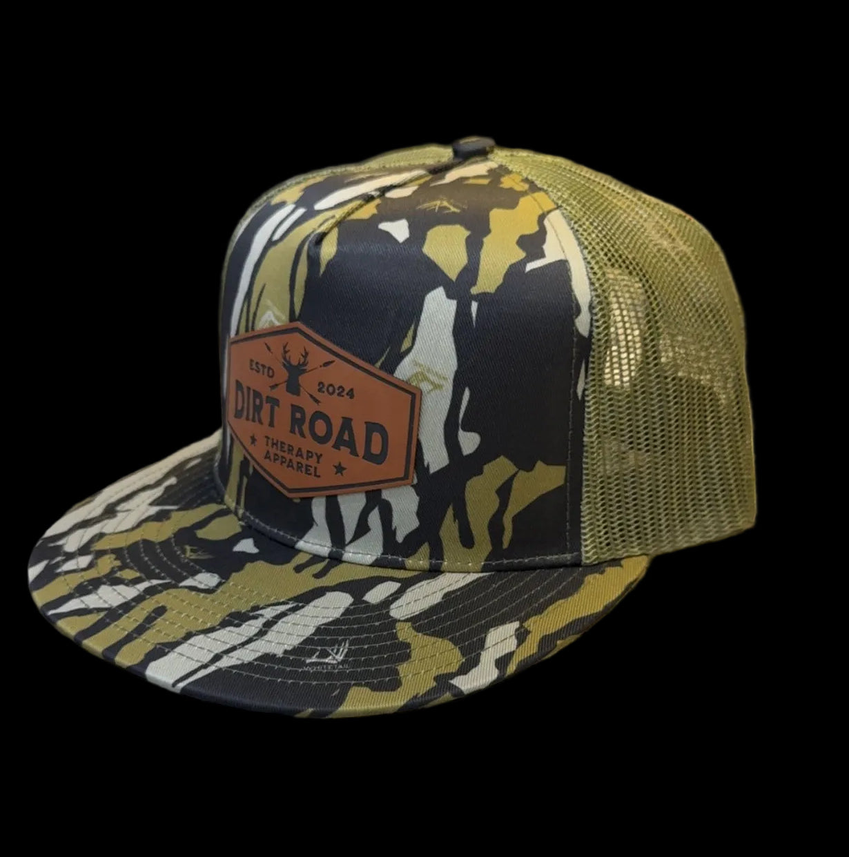 Old tree bark camo 5 panel