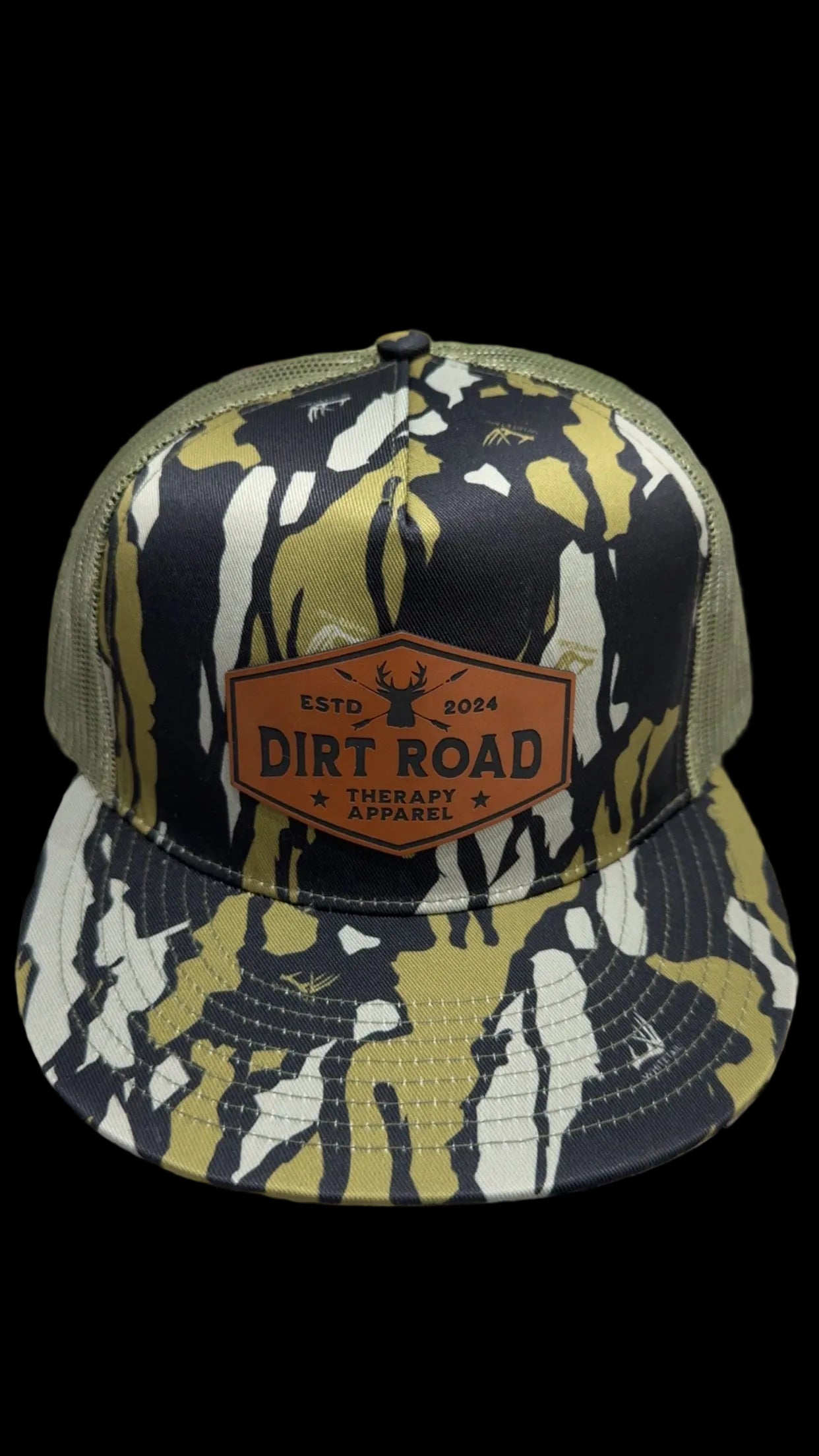 Old tree bark camo 5 panel