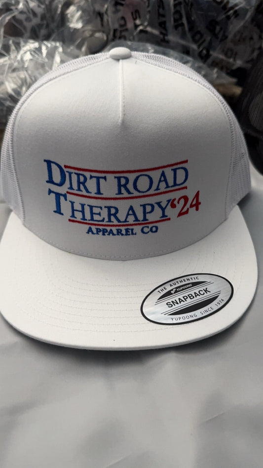 Dirt Road Therapy Apparel Co flat bill