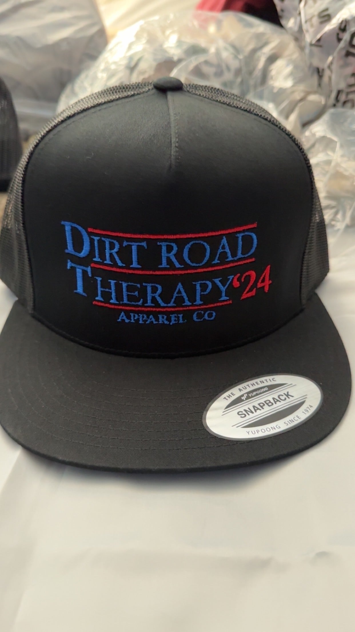 Dirt Road Therapy Apparel Co flat bill