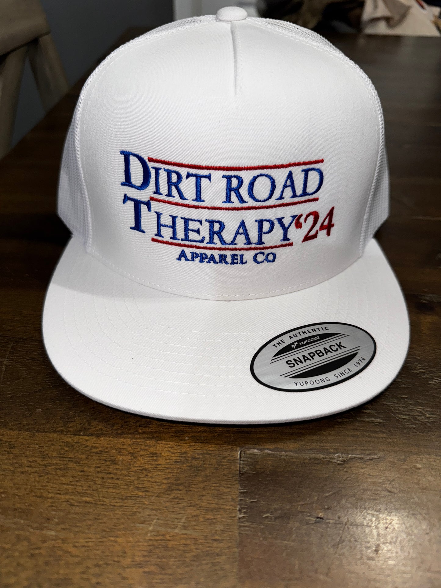 Dirt Road Therapy Apparel Co flat bill